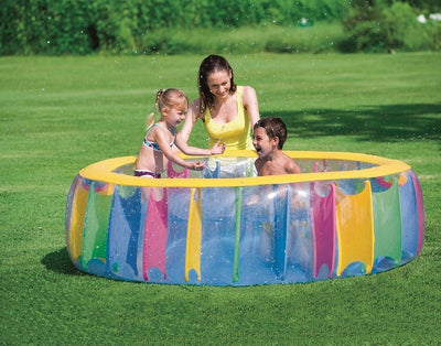 Monivärinen Pyöreä PVC-Uima-allas 183cm x 61cm