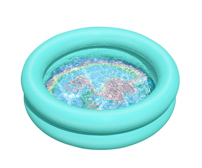 Mikrokokoinen Mintunvärinen PVC Lastenallas 61cm x 15cm