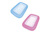 Vaaleanpunainen puhallettava lastenallas 165x104x25 cm