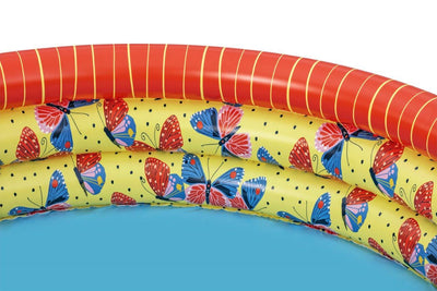 PVC Iltapäivä-Uima-allas Perhoskuviolla 1.68m x 38cm