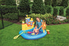 Lasten PVC-puhallettava laiva-altaan lelu 140x130x104cm