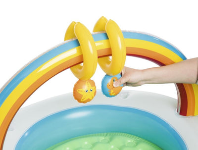 Lasten Sateenkaariaktiivisuusmatto Φ91cm x K56cm