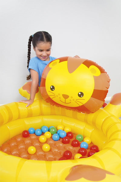 Lasten PVC-uima-allas lelupalloilla - 111x98x61,5 cm