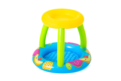 Lasten PVC-uima-allas aurinkokatoksella, hedelmämalli 94x89x79 cm