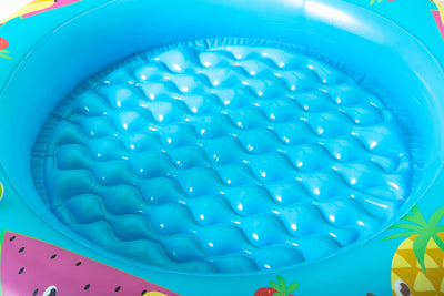 Lasten PVC-uima-allas aurinkokatoksella, hedelmämalli 94x89x79 cm