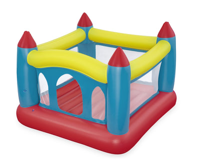 Bestway 52647 -dmuchany zamek do skakania Royal Leap Bouncer. Kuvassa näkyy 175 metriä x 173 metriä x 127 metriä koko tuote.