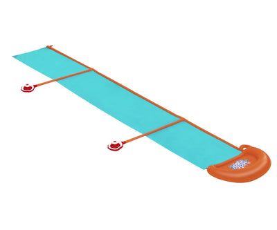 PVC-vesiliukumäki integroiduilla suihkuilla, 4.88m