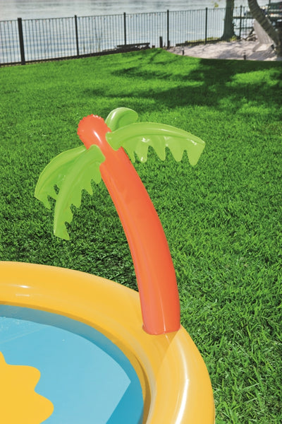 PVC Lasten Puhallettava Vesiliukumäki 2.37m x 2.01m x 1.04m