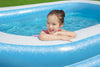Suuri Perheallas Sininen 262cm x 175cm x 51cm PVC