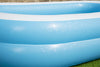 Suuri Perheallas Sininen 262cm x 175cm x 51cm PVC