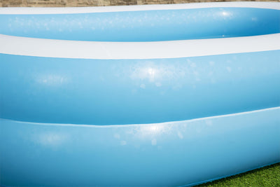 Suuri Perheallas Sininen 262cm x 175cm x 51cm PVC