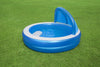 Perhekokoinen puhallettava allas katoksella, PVC 2.01m x 2.41m x 1.40m