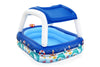 Meriteemainen Perheallas Varjokatoksella - PVC, 2.13m x 1.55m x 1.32m