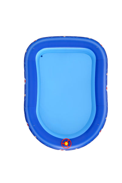 Meriteemainen Perheallas Varjokatoksella - PVC, 2.13m x 1.55m x 1.32m