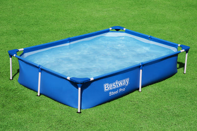Teräsrunkoinen Suorakulmainen Uima-allas 2.21m x 1.50m x 0.43m