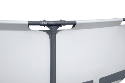Metallikehikkoinen Poreallas Suodatinpumpulla 3.66m x 0.76m