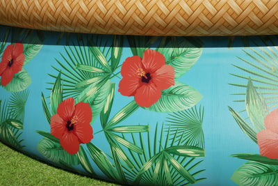 Puutarha Uima-allas Set Palmuilla ja Suodatinpumpulla 457x84 cm