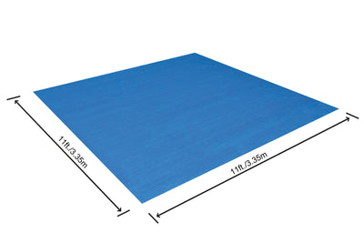 Kestomuovinen puutarha-altaan alusta 3,35m x 3,35m