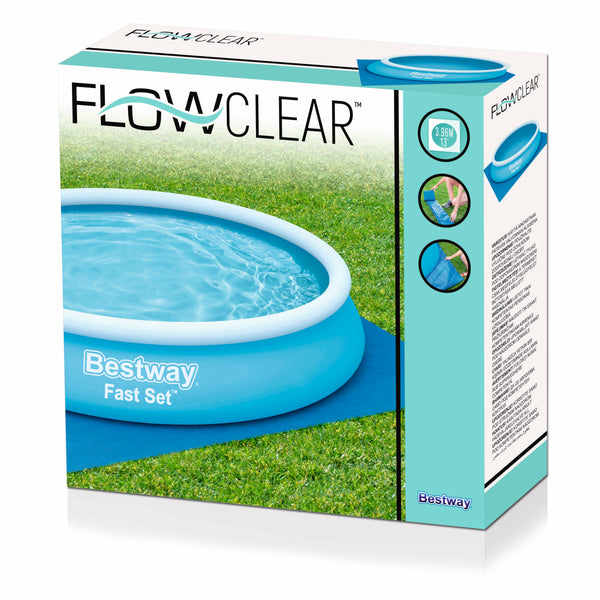 Pyöreä Suojamatto Allasalueelle 3,96m PE-Materiaalista