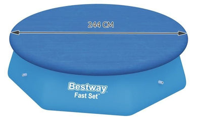 Pehmeä PVC Uima-altaan Peite 2.44m