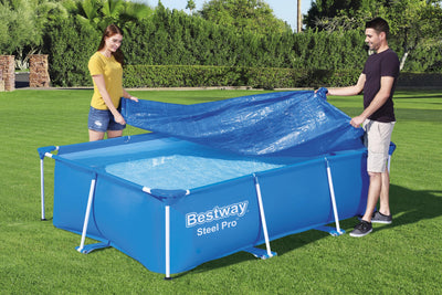 Suorakulmainen PVC-allaspeite 2.59m x 1.70m