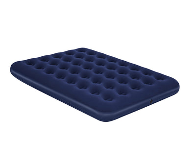 Bestway 67002 -materassi, mitat 191 cm x 137 cm x 22 cm, väriltään sininen ja valkoinen.