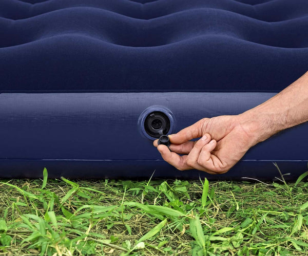 Bestway - Bestway retki-ilmapatja sisäänrakennetulla jalkapumpulla Full 1.91 m x 1.37 m x 28 cm