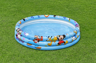 Bestway 91007 Disney -basenik, jossa on Mickey ja ystävät -teema. Koko 122 cm x 25 cm.