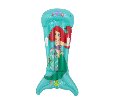 Bestway 9101F Little Mermaid -uima-alusta, mitat 158cm x 81cm. Tuotteessa on Little Mermaid -aiheinen kuva.
