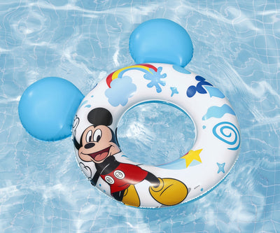 Bestway 9102K Disney Junior Mickey & Friends -uimarenkaassa on hauska ja värikäs Mickey Mouse -teemakuva. Uimarenkaan halkaisija on 74cm ja korkeus 76cm.