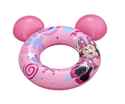 Bestway 9102N Disney Junior Minnie -kukka uintiin, mitat 74cm x 76cm.