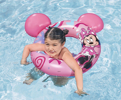 Bestway 9102N Disney Junior Minnie -uimarengas, halkaisija 74cm x 76cm. Disney-hahmo Minnie Mouse -teemalla varustettu uimarengas lapsille.