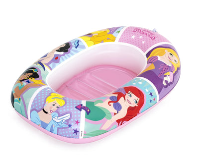 Bestway 91044 -prinsessalautta, jossa Disney-prinsessoja. Koko 112cm x 71cm.