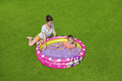 Lasten PVC-uima-allas, Minnie-aihe, 122 cm x 25 cm