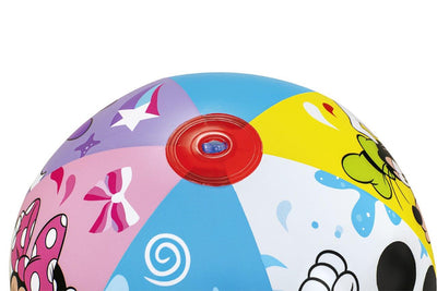 Bestway 91098 - Disney-pilka Plażowa Mickey i Przyjaciele -uima-altaan pallo, halkaisija 51 cm, jossa on Mickey Mouse ja hänen ystävänsä.