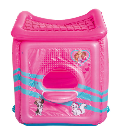 Leikkimökki Bestway Malibu Playhouse, mitat 59 x 53 x 56 tuumaa (150 x 135 x 142 cm).