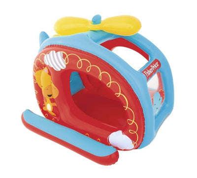 Bestway Fisher-Price helikopteri-palloallas lapsille, koko 54 x 44 x 38 cm.