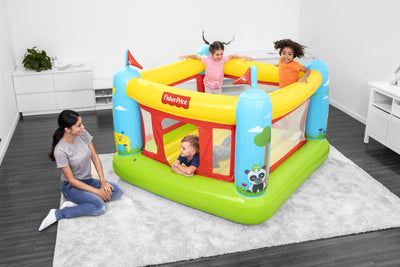 Lasten PVC-linna Pomppulinna 175x173x135 cm