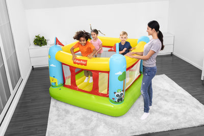 Lasten PVC-linna Pomppulinna 175x173x135 cm