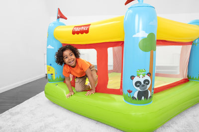 Lasten PVC-linna Pomppulinna 175x173x135 cm