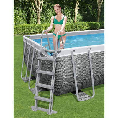Bestway Flowclear Uima-altaan 4-askelmaiset turvatikkaat 122 cm