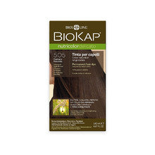 Biokap - Nutricolor Delicato - hiusväri - 5.05 ruskea - vaalea kastanja 140 ml