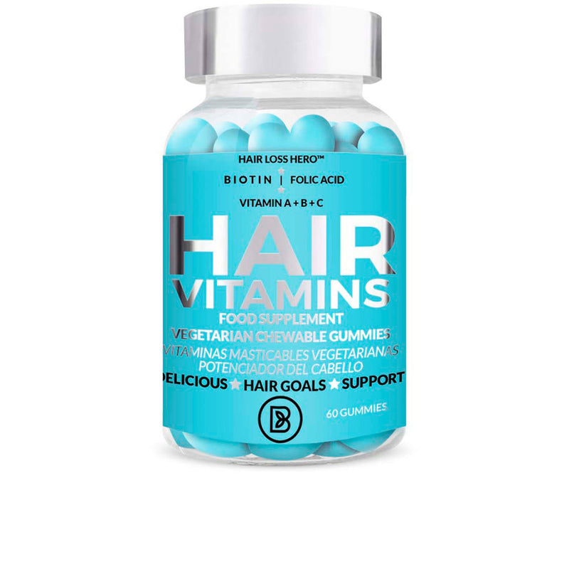 Biovène Hair vitamins ravintolisä vegetaariset pureskeltavat kumit 60 kpl | Vuodevaatteet.fi