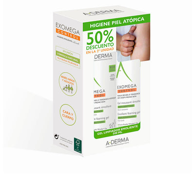 Exomega Control Gel Espumoso Emoliente Lote 2 X 500 Ml