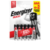 Energizer max power lr03 aaa paristopakkaus, 6 kpl