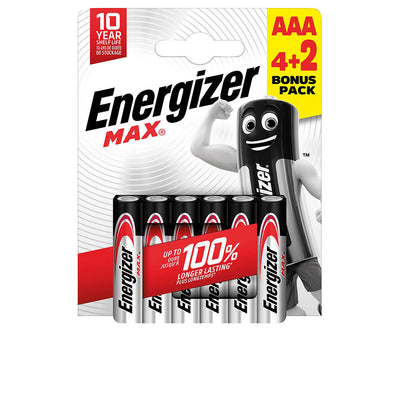 Energizer max power lr03 aaa paristopakkaus, 6 kpl - ENERGIZER