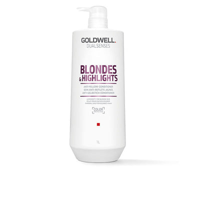 Blondes & highlights anti-yellow hoitoaine 1000 ml - GOLDWELL