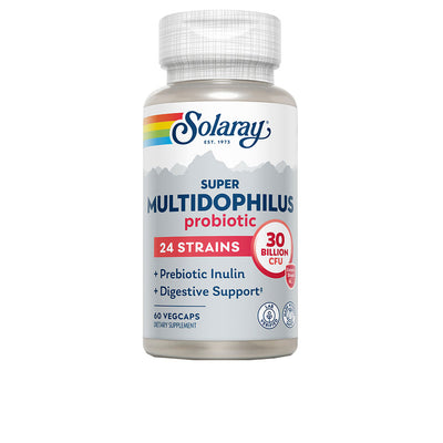 Super multidophilus 24 kantaa - 30 miljardia cfu, 60 kasviskapselia - SOLARAY