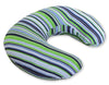 Monikäyttöinen ergonominen imetystyyny - dark blue strips