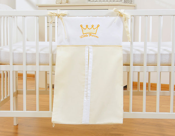 Bobono - Vaippalaukku Pikku Prinssi/Prinsessa kermanvärinen